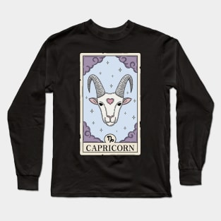 Capricorn card Long Sleeve T-Shirt